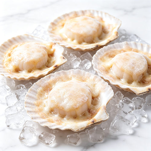Frozen Half Shell Scallops