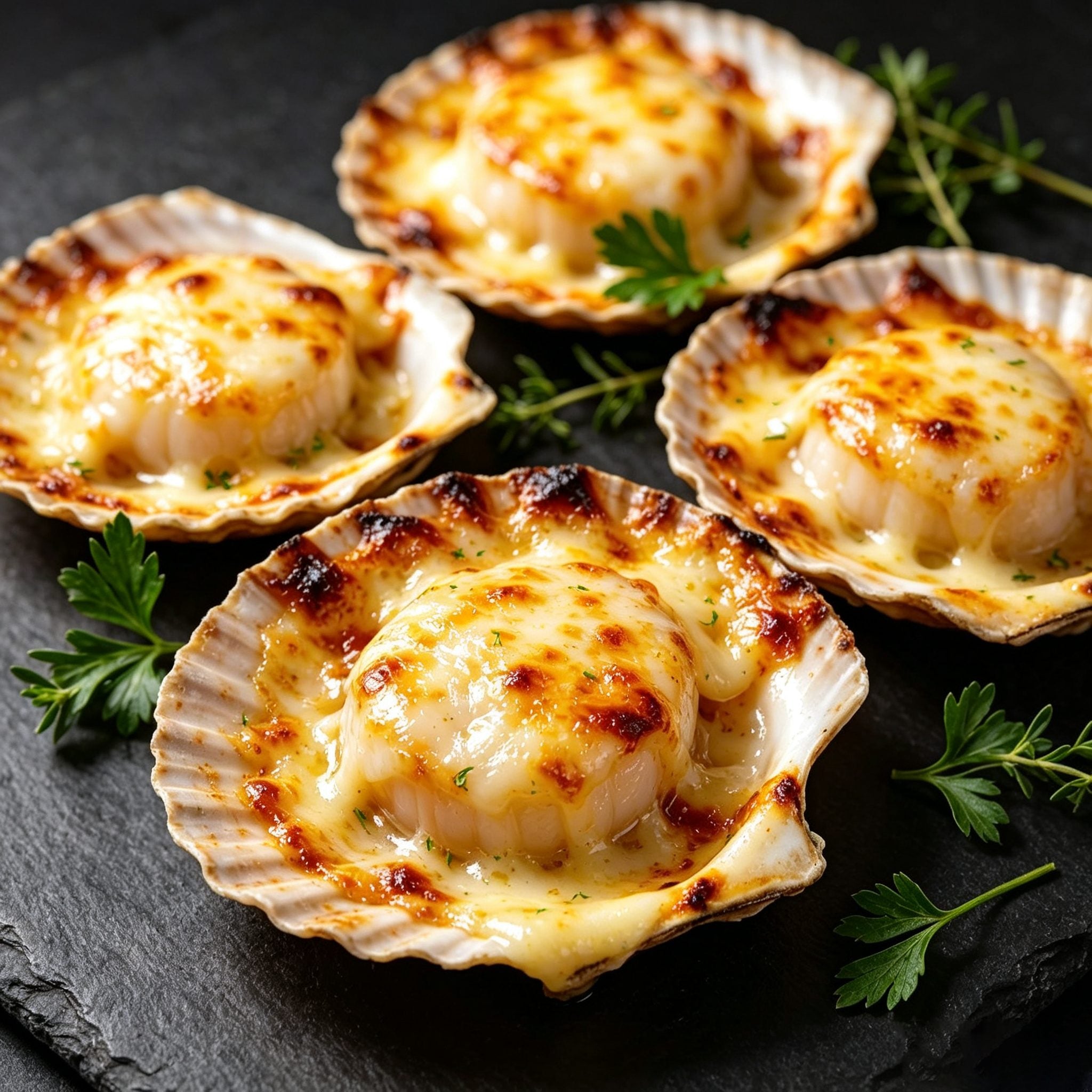 Frozen Half Shell Scallops