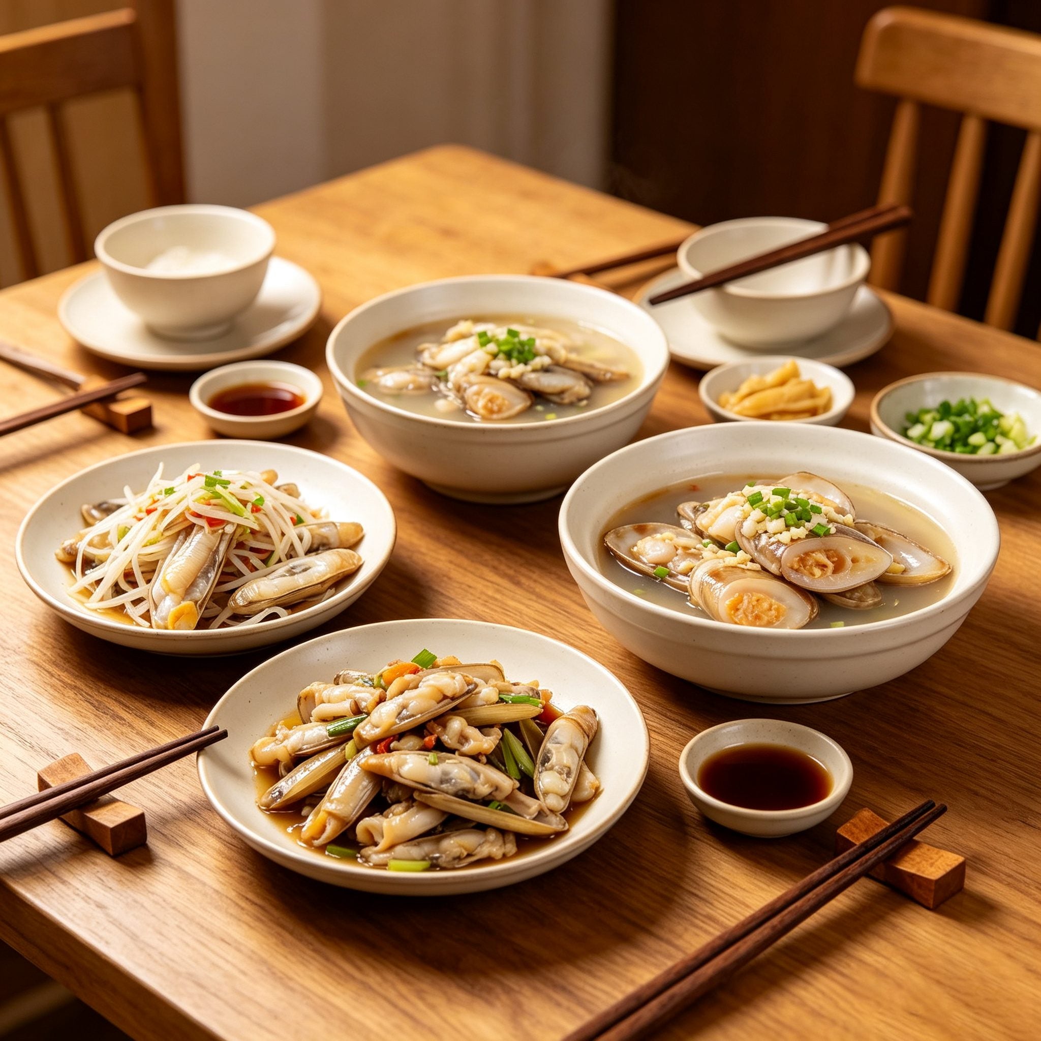 Frozen Razor Clam Meat